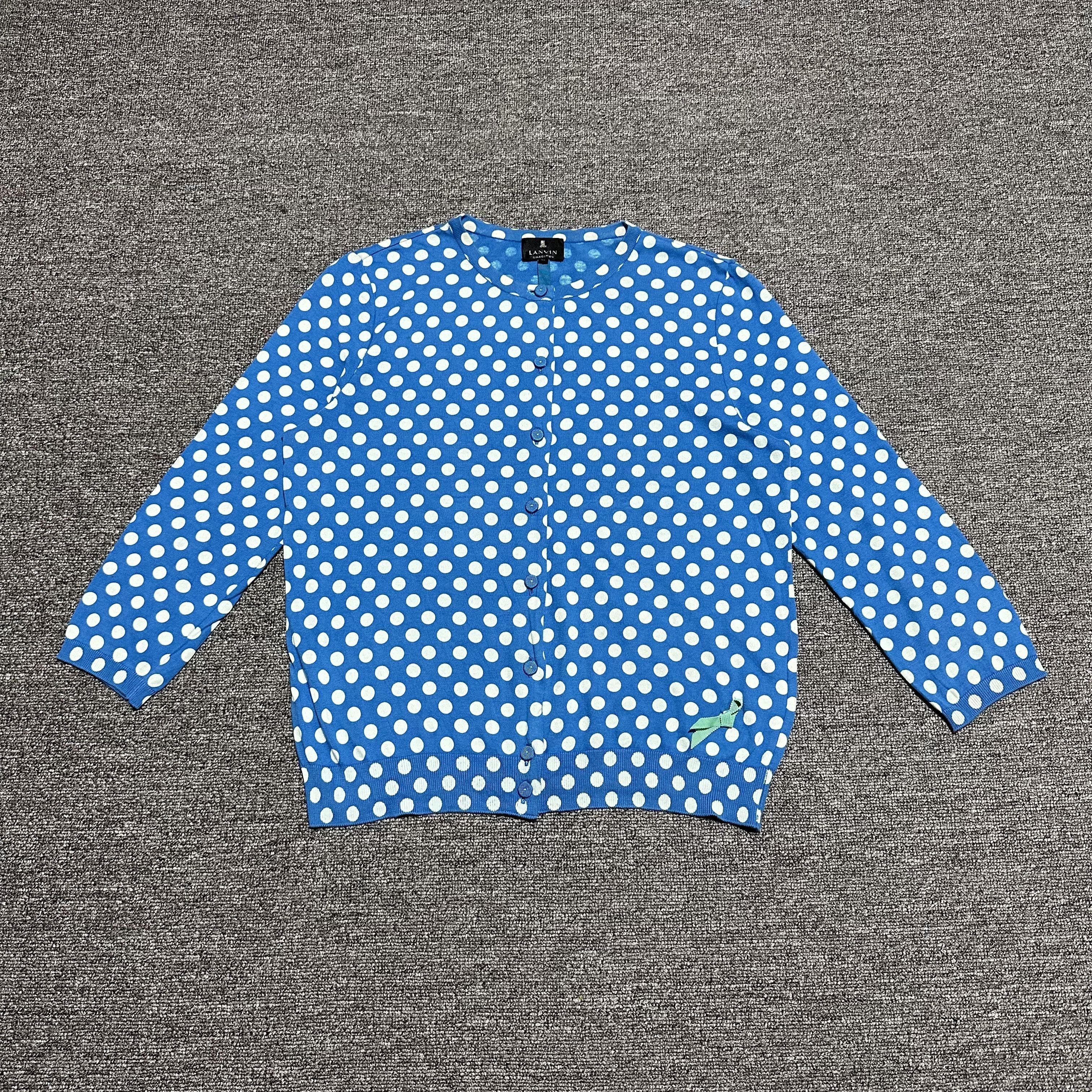Lanvin Lanvin Polkadot Knitwear Size S / US 4 / IT 40 - 1 Thumbnail