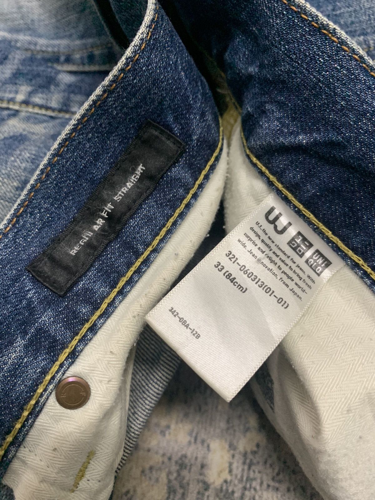 Hysteric Glamour Uniqlo Japan Distressed Hysteric Glamour Style Jeans 34x33 Size US 34 / EU 50 - 16 Thumbnail