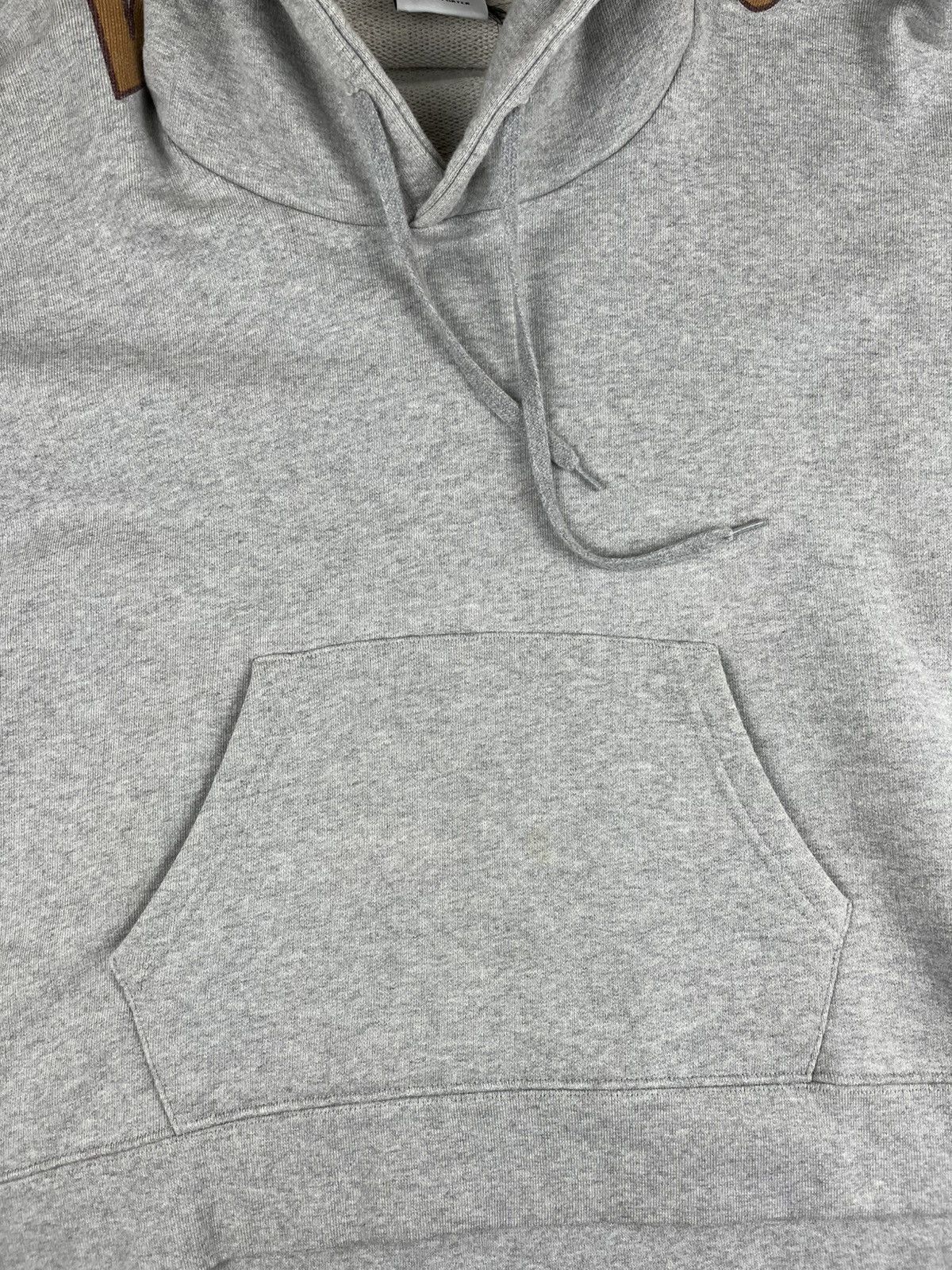 Vetements AW18 Vetements Misplaced Logo Cropped Hoodie Grey Size US S / EU 44-46 / 1 - 6 Thumbnail