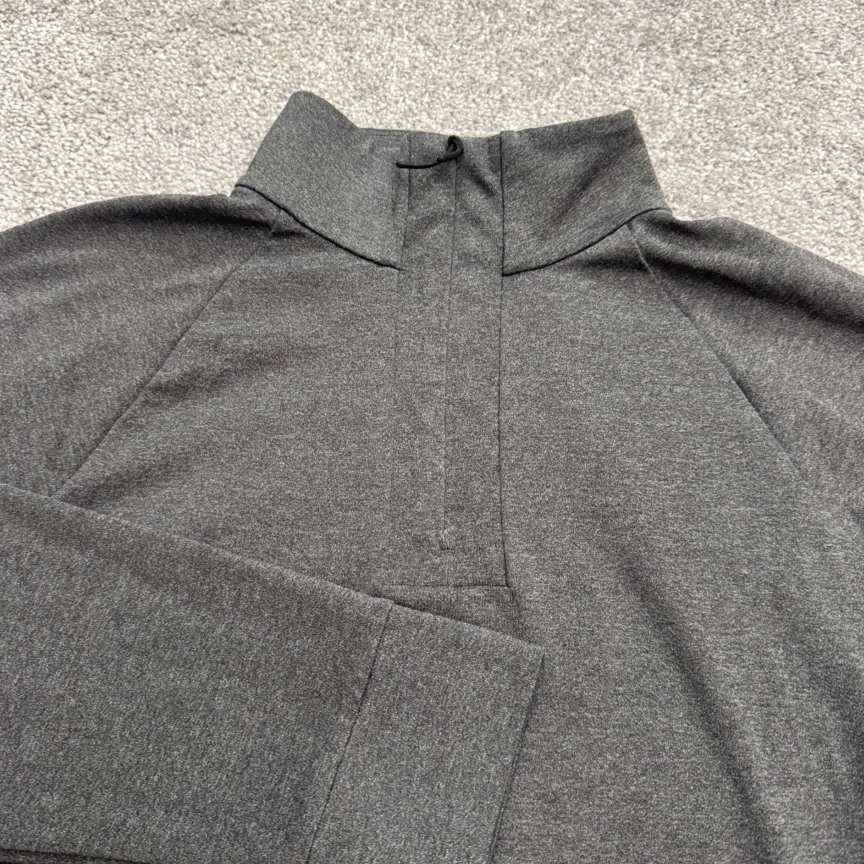 Vintage BR Standard 1/4 Zip Pullover Performance Shirt Men Small Gray Long Sleeve Active Shirt Size US M / EU 48-50 / 2 - 5 Thumbnail