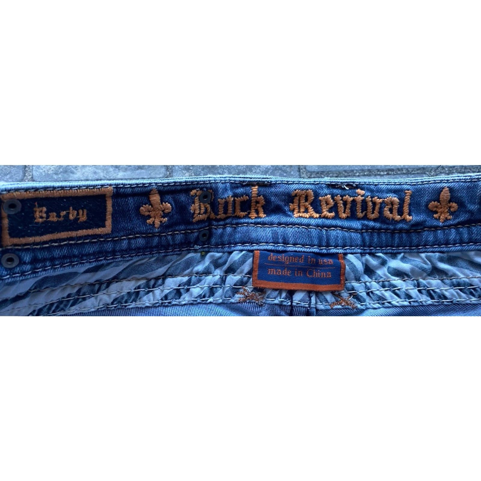 Vintage Rock Revival Jeans Women Blue Barby 26 Ankle Skinny Pants Regular Size 26 Women Size 26" / US 2 / IT 38 - 5 Thumbnail