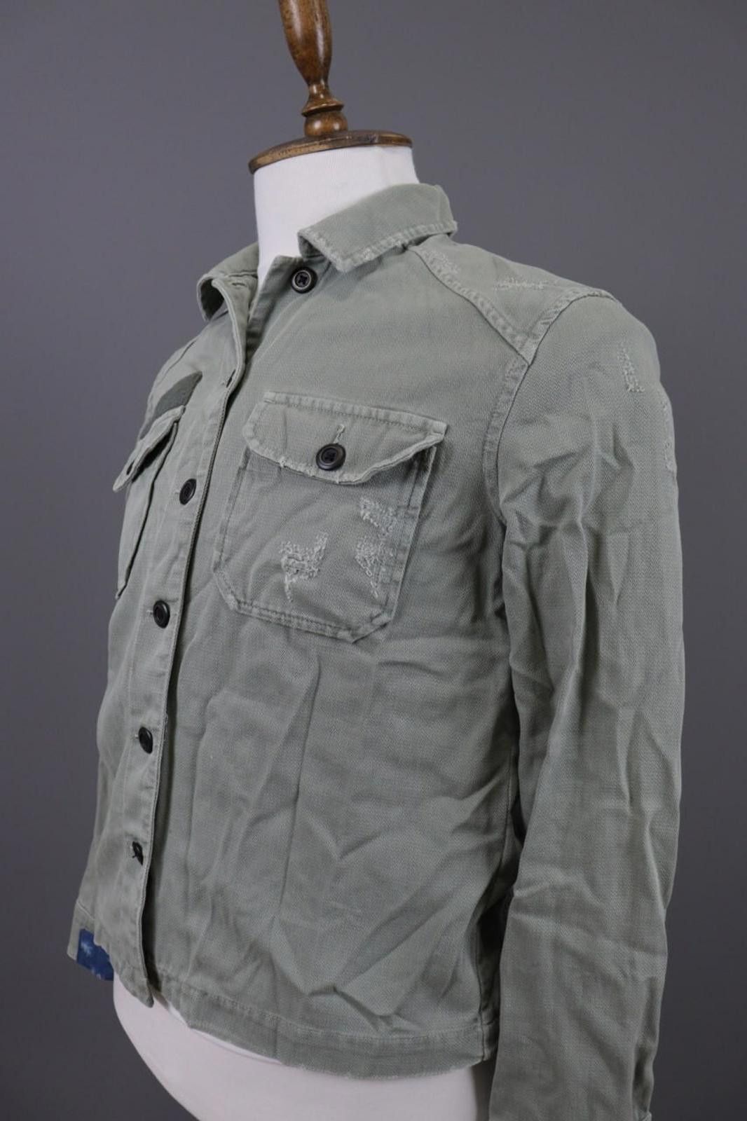 Allsaints Allsaints Gray Pockets Overshirtr Size UK 10 / US 6/EU38 Size US M / EU 48-50 / 2 - 6 Thumbnail