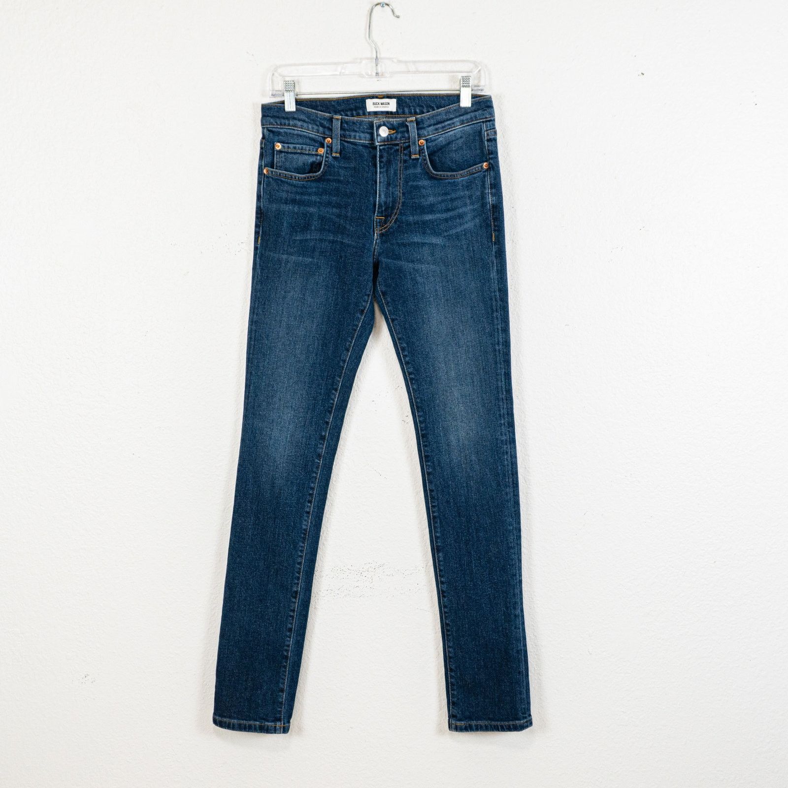 Buck Mason Buck Mason Men's Slim Fit Denim Jeans size 28 Size US 28 / EU 44 - 1 Thumbnail