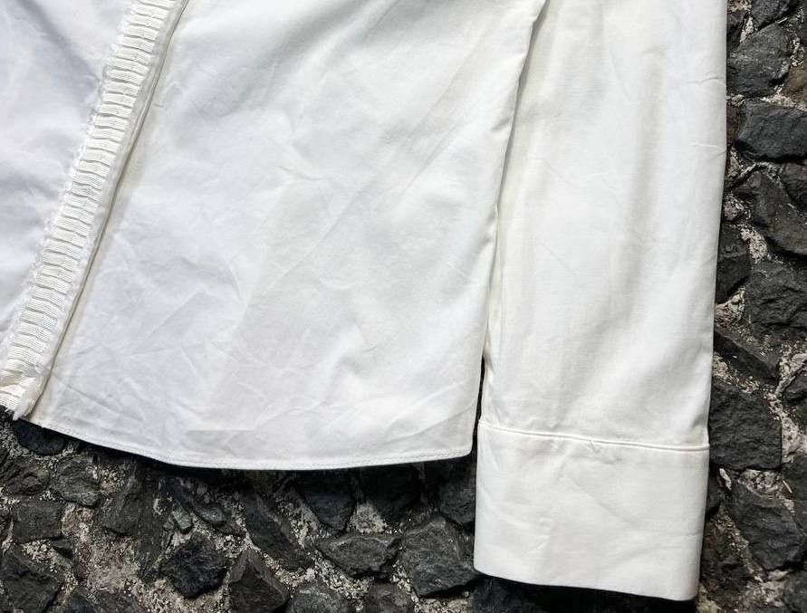 Jil Sander Jil Sander - Frill Shirt Size S / US 4 / IT 40 - 4 Thumbnail