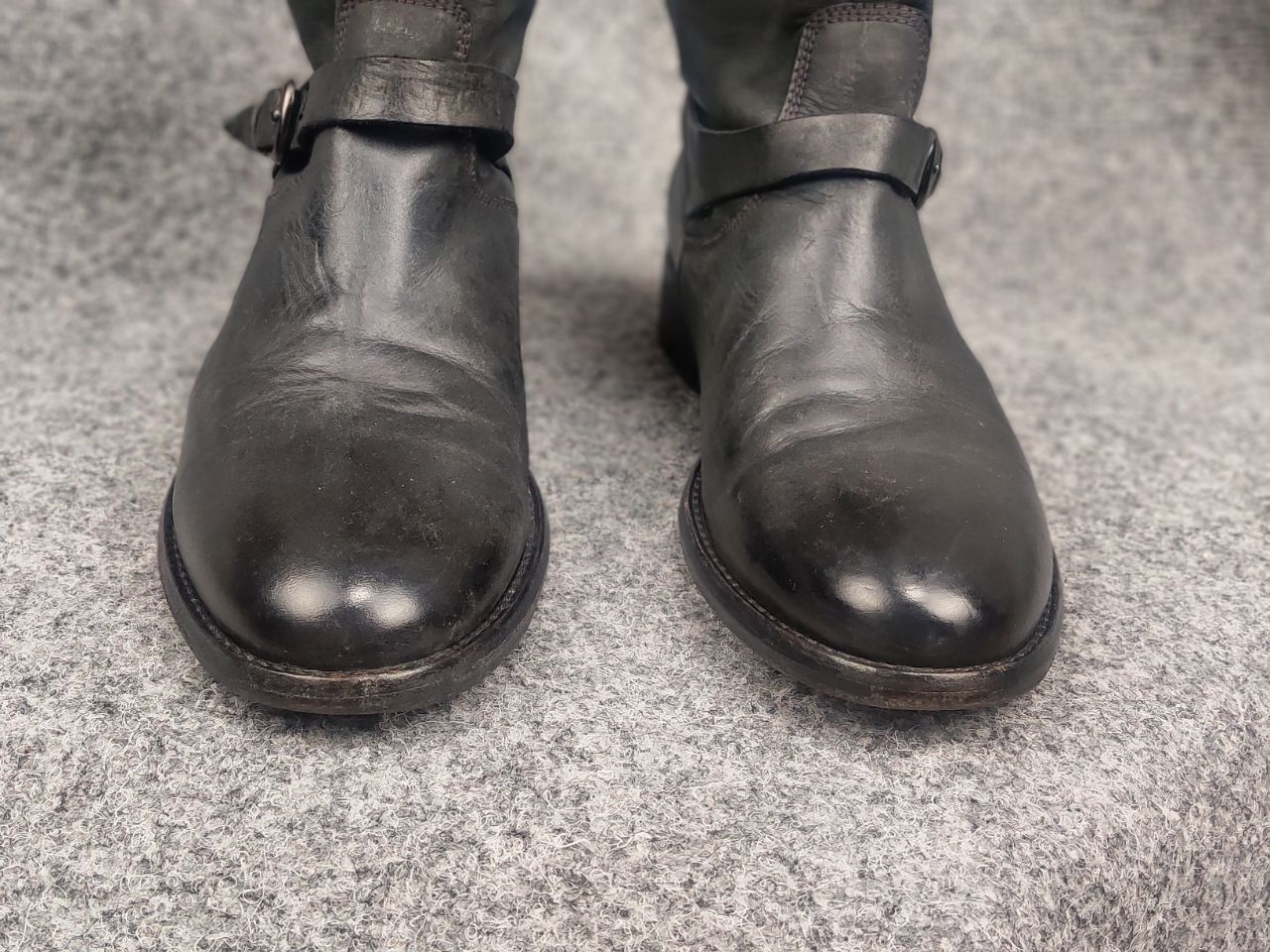 Belstaff Belstaff Endurance motorcycle Ankle Black Leather Logo Boots Size US 10 / IT 40 - 9 Thumbnail