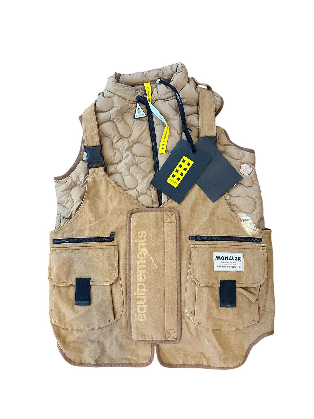Moncler Genius × Salehe Bembury Moncler x Salehe Bembury Sierpinski Down Vest Size US XL / EU 56 / 4 - 2 Thumbnail