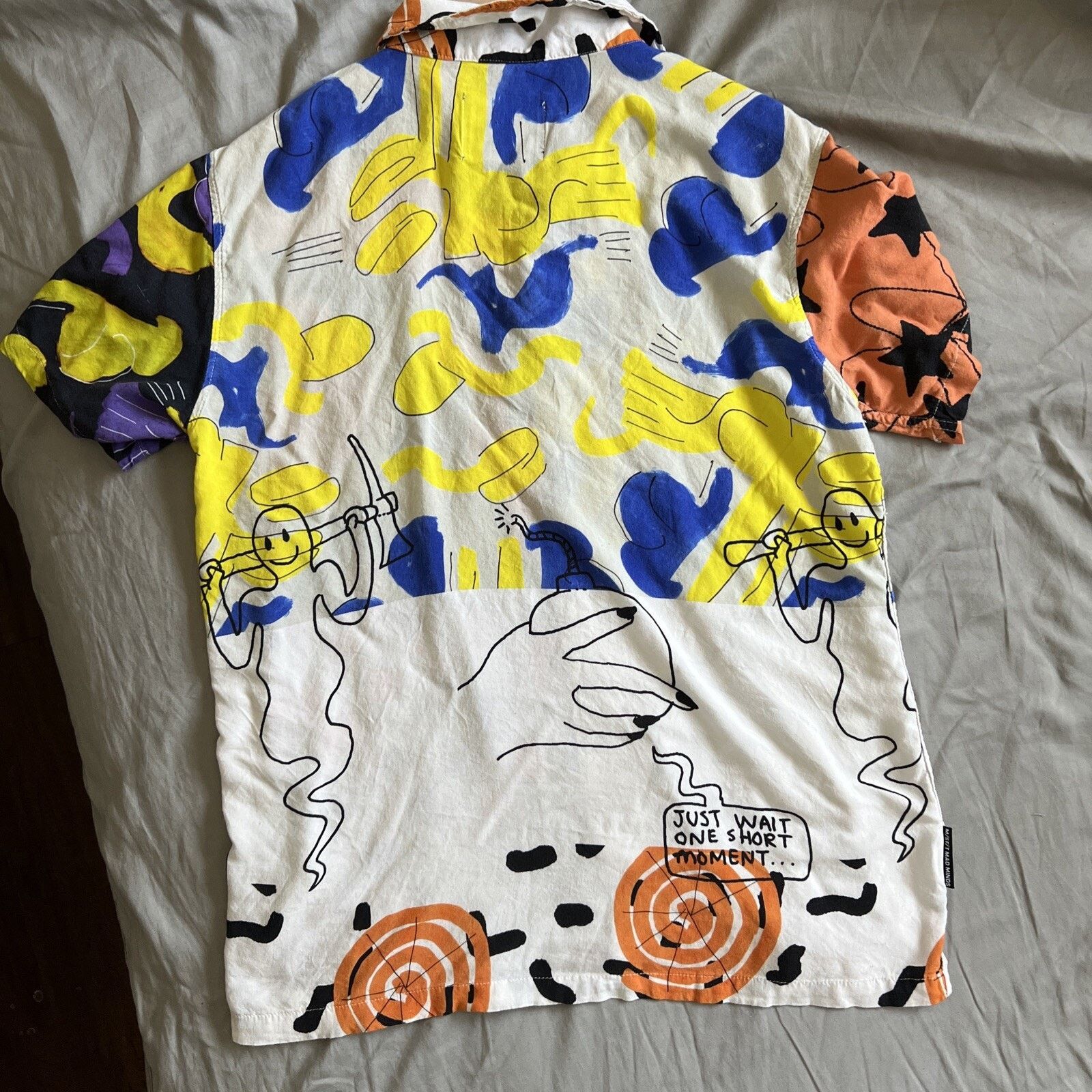 & Other Stories m/sf/t Mad Minds Common Collides Button-Down Shirt Size M Size US M / EU 48-50 / 2 - 7 Thumbnail