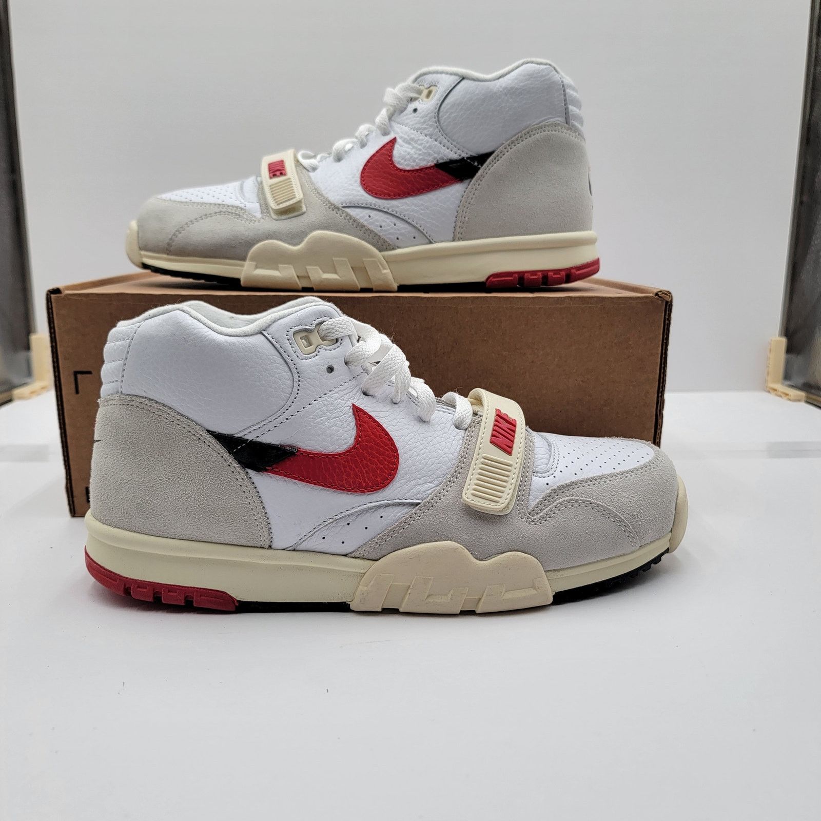 Nike Nike Air Trainer 1 'Split-University Red' Men Sz 9.5 DZ2547 Size US 9.5 / EU 42-43 - 1 Thumbnail