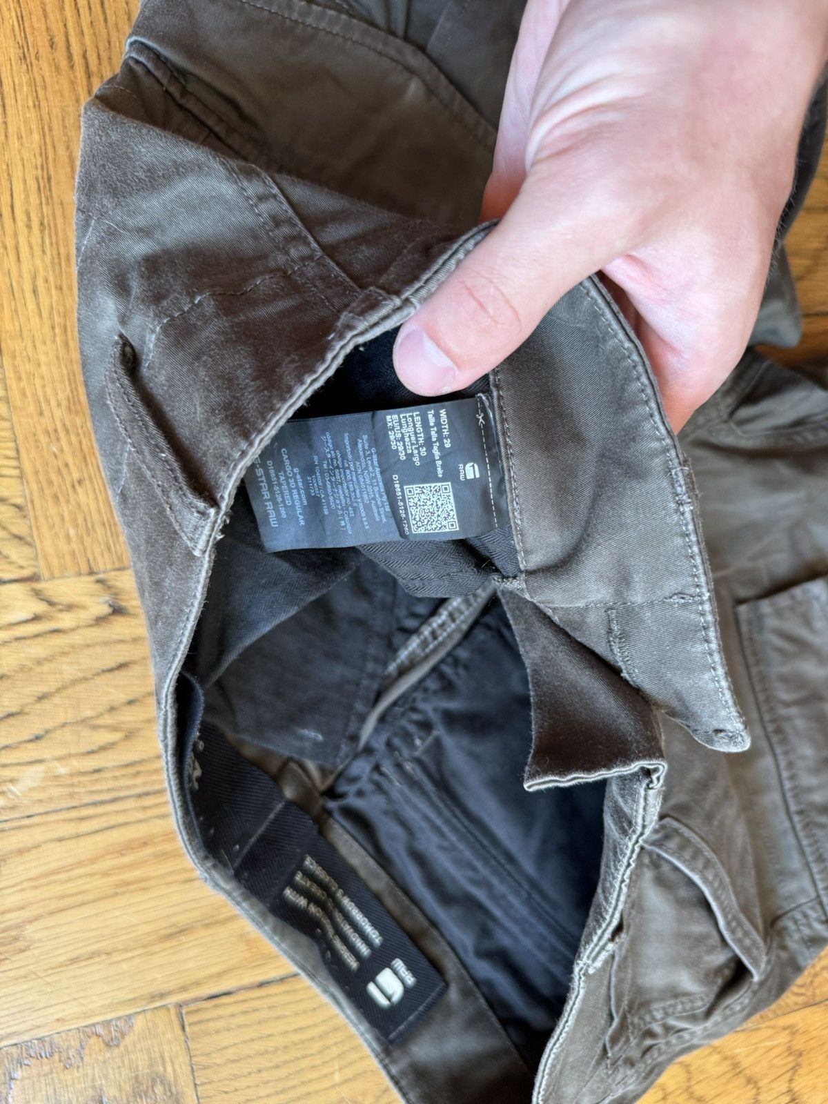 G-Star G Star Raw Cargo Pants Size US 30 / EU 46 - 6 Thumbnail
