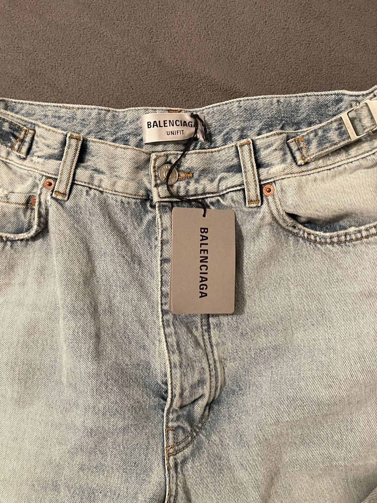 Balenciaga Balenciaga Baggy Denim Pants Size US 32 / EU 48 - 2 Thumbnail