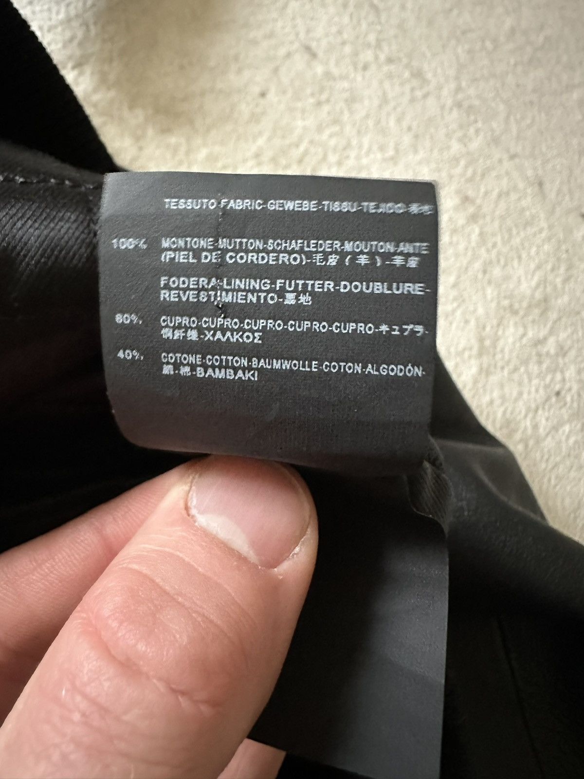 Saint Laurent Paris FW15 Saint Laurent aviator leather jacket 52 Hedi grail Size US L / EU 52-54 / 3 - 24 Thumbnail