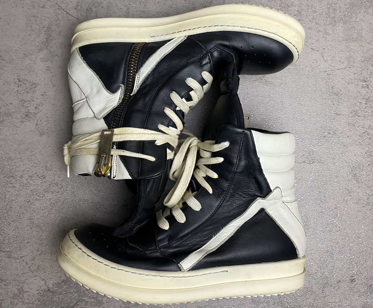 Rick Owens RICK OWENS - GEOBASKET HIGH- SAMPLE PAIR Size US 6 / IT 36 - 8 Thumbnail