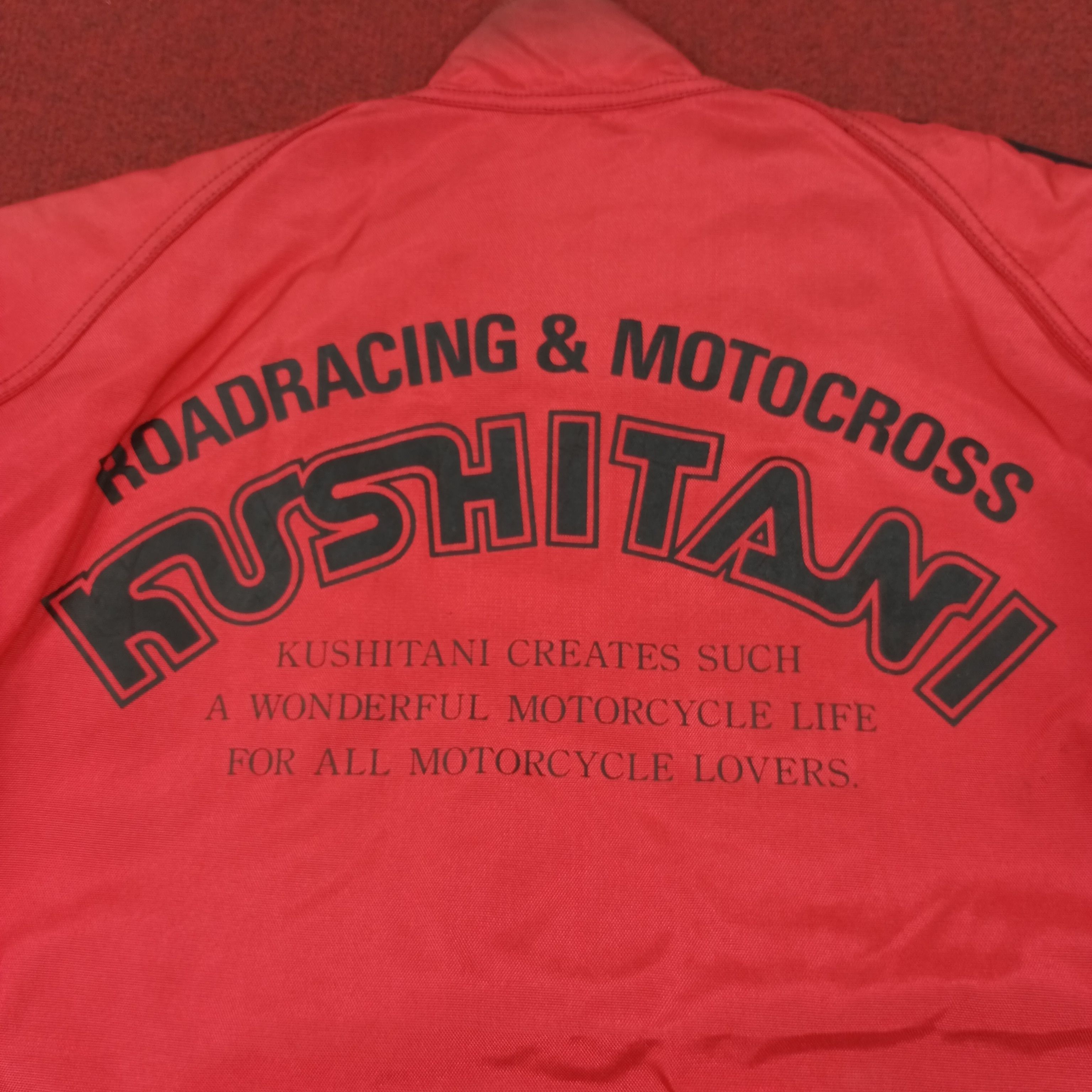 Vintage Kushitani Roadracing & Motocross Motorcycle Jacket Size US L / EU 52-54 / 3 - 2 Thumbnail