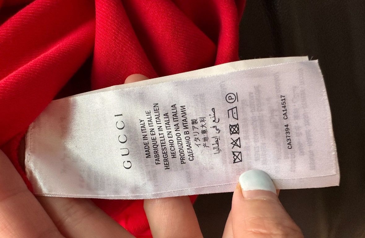 Gucci Gucci Tennis racket short-sleeved T-shirt 2503-Nextarrow Size US S / EU 44-46 / 1 - 5 Thumbnail