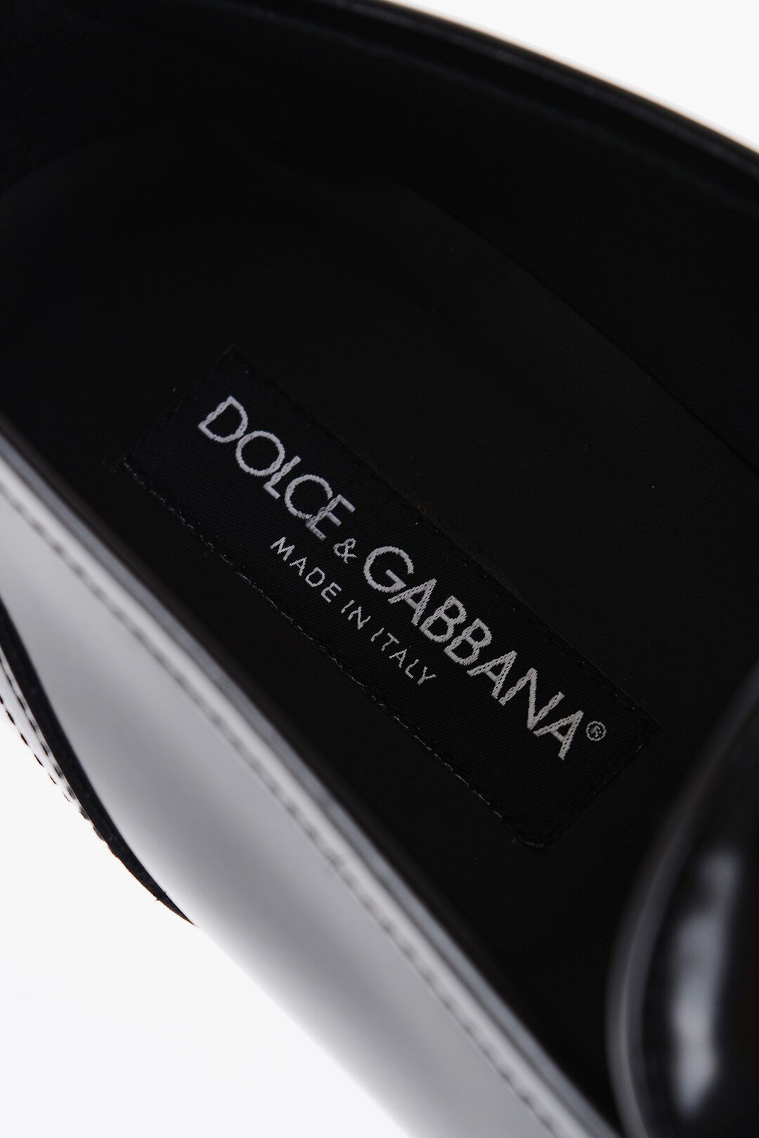 Dolce & Gabbana og1mm0825 Brushed Leather Ariosto Loafers in Black Size US 11 / EU 44 - 5 Thumbnail