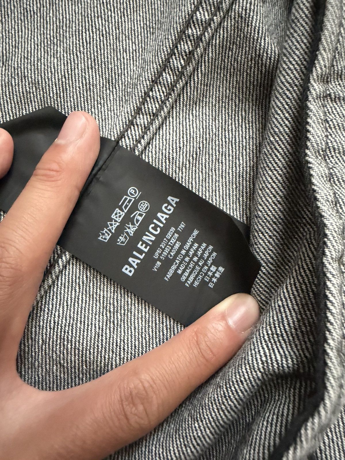 Balenciaga Balenciaga denim jacket Size US XXS / EU 40 - 6 Thumbnail