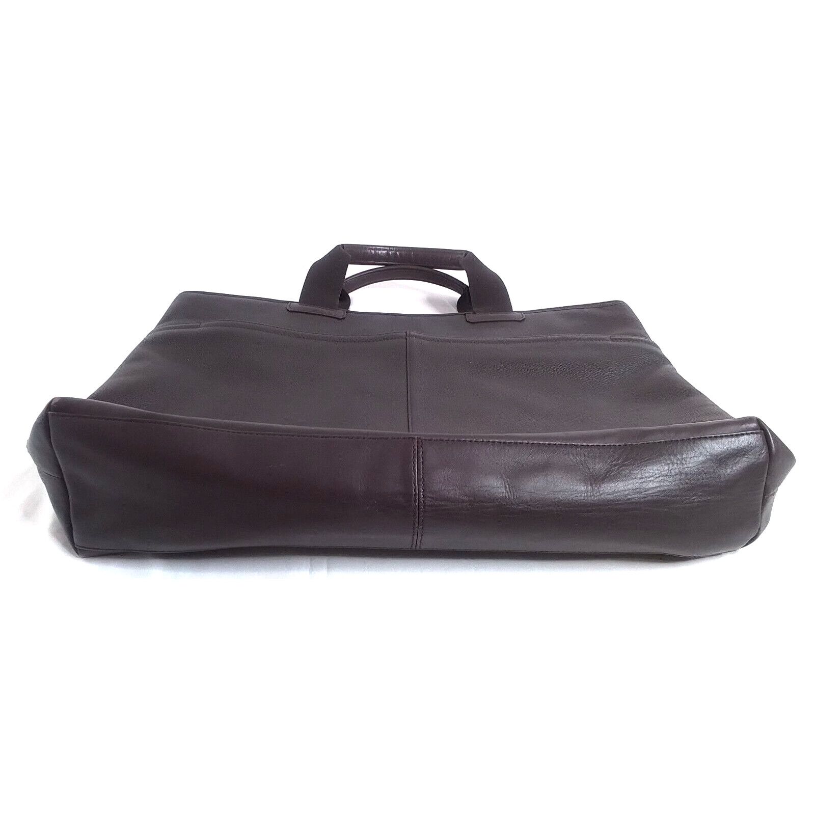 Coach Coach Leather Bag Brown Weekender Travel Work Handbag Size ONE SIZE - 4 Thumbnail