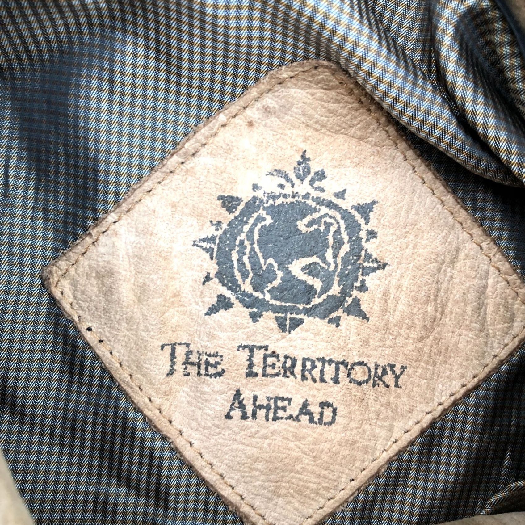 The Territory Ahead VTG THE TERRITORY AHEAD Leather Suede Coat Jacket Men's SMALL Tan Retro Jacket Mens Small Tan Leather Suede Coat Size US S / EU 44-46 / 1 - 5 Thumbnail