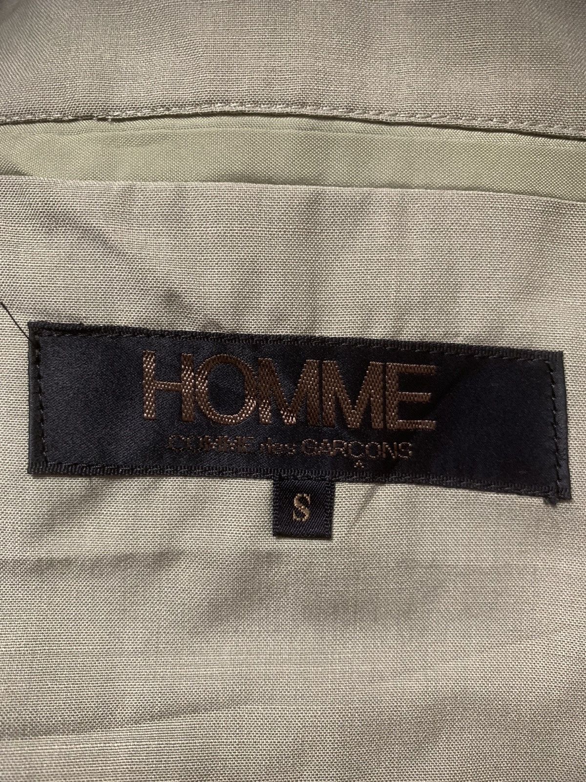 Comme des Garcons × Comme des Garcons Homme Plus × Vintage Rare Design Comme Des Garcons Homme Blazzer Size 48S - 4 Thumbnail