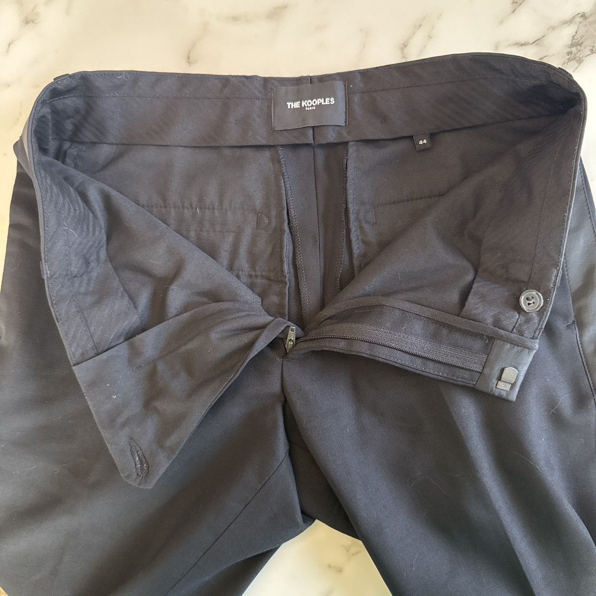 The Kooples The Kooples Black Dressing Pants Size US 27 - 4 Thumbnail