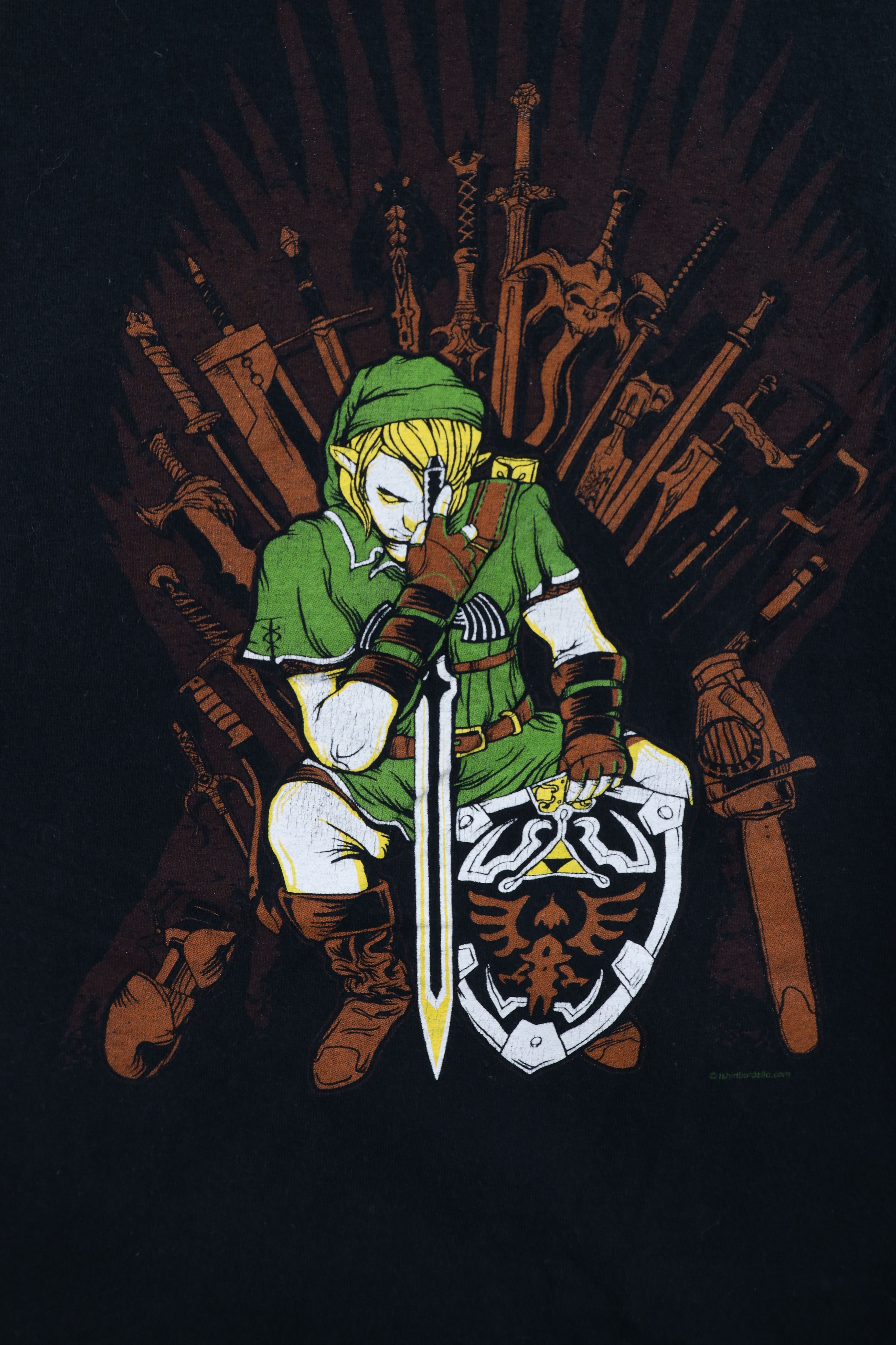Vintage Vintage Legend Of Zelda Gamer Gaming Short Sleeve T-Shirt Size US L / EU 52-54 / 3 - 4 Thumbnail