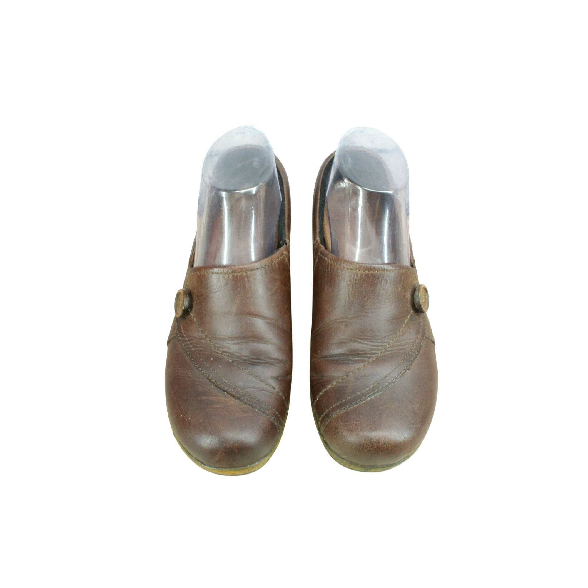 KEEN Keen Mora Button Leather Slip On Non Slip Casual Mule Clogs Size US 7 / IT 37 - 5 Thumbnail