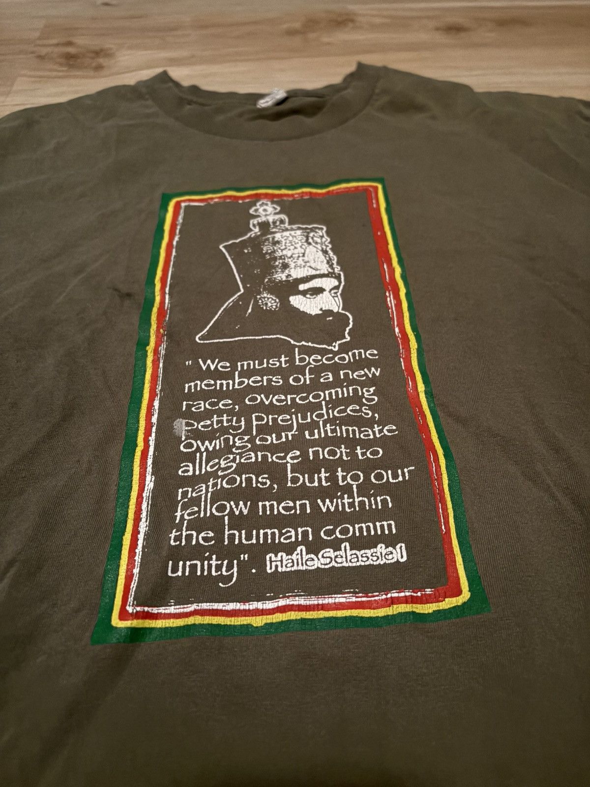 Vintage Vintage Rasta culture tee Size US L / EU 52-54 / 3 - 2 Thumbnail
