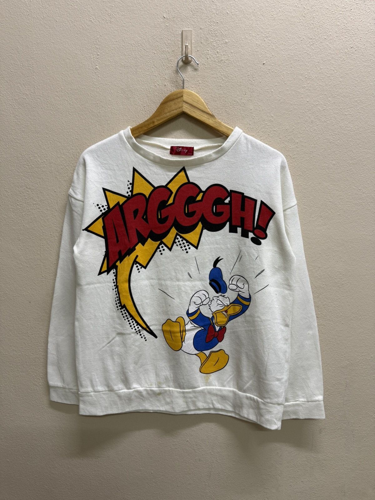 Disney Vintage Disney Donald Duck Sweatshirt Size L / US 10 / IT 46 - 19 Thumbnail