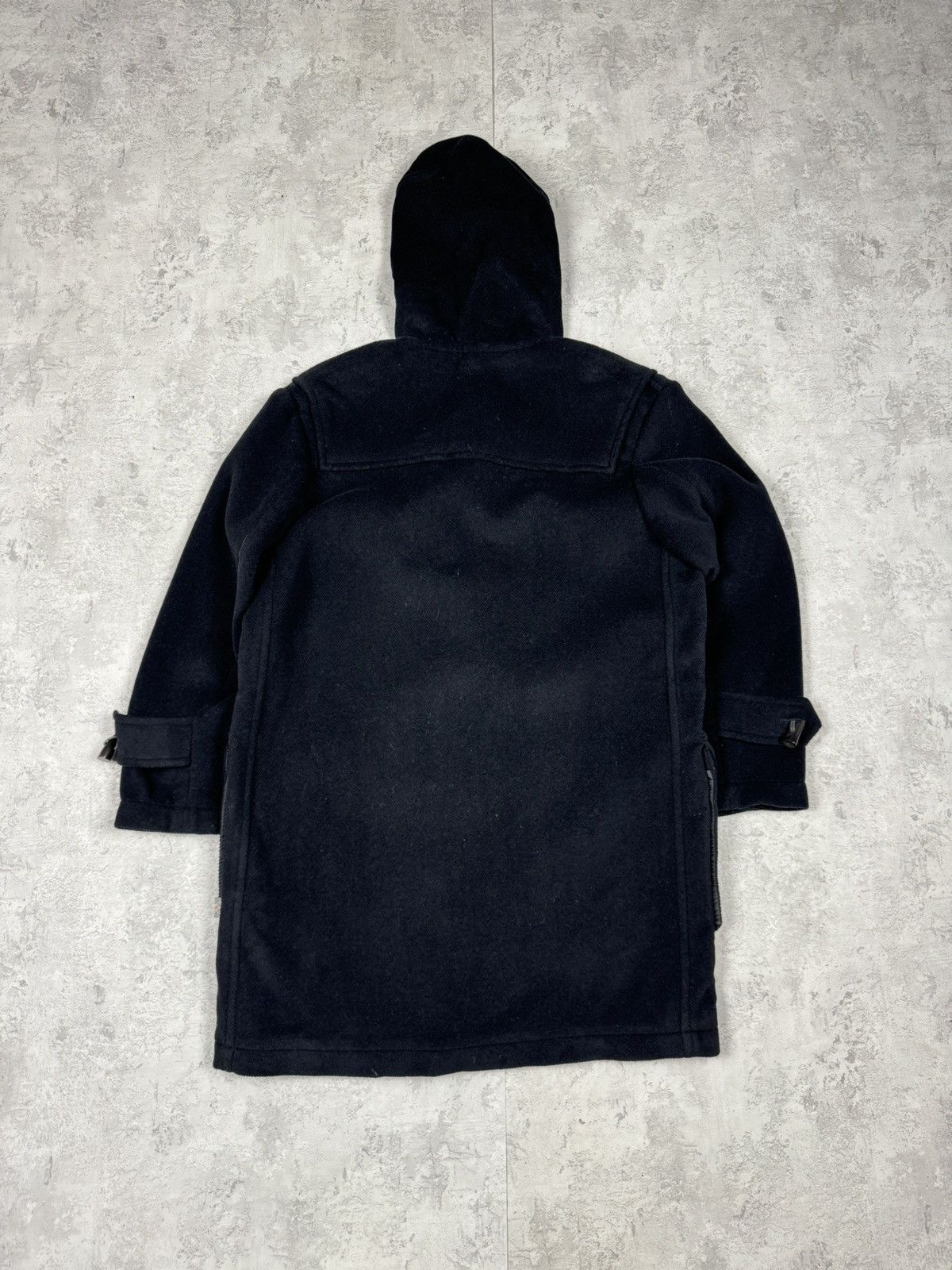 Burberry Burberry London Wool Duffle Coat Black Toggle Hooded Jacket Size US L / EU 52-54 / 3 - 10 Thumbnail