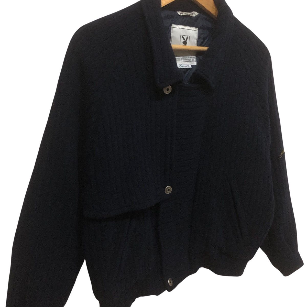 Playboy Playboy Wool Carduray Zipper Bomber Jacket Size US S / EU 44-46 / 1 - 2 Thumbnail