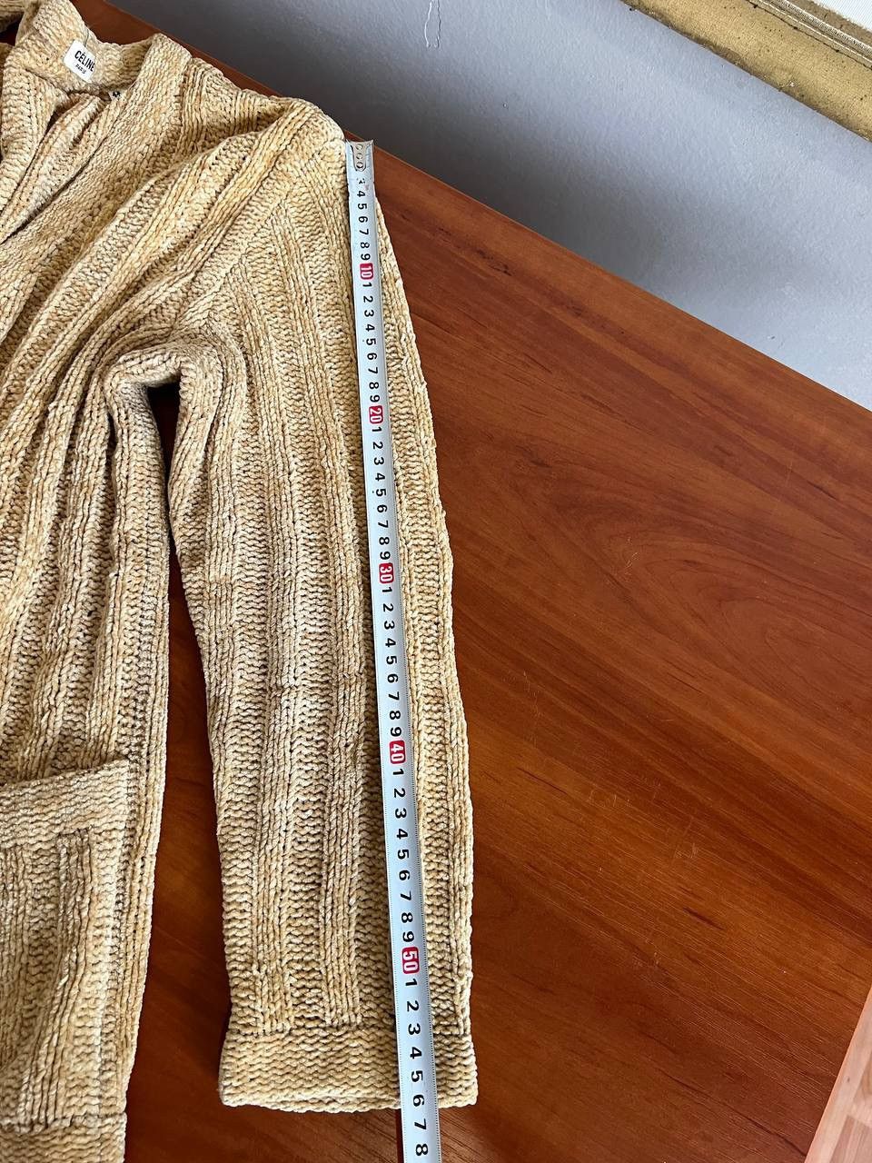Celine VINTAGE CELINE PARIS BUTTON WOMEN CLASSIC KNIT CARDIGAN Sz44 Size M / US 6-8 / IT 42-44 - 23 Thumbnail