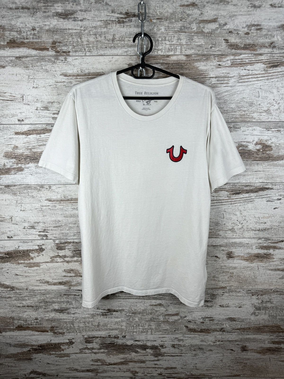 Japanese Brand × True Religion × Vintage Mens Vintage Distressed True Religion T-shirt rare y2k tee Size US L / EU 52-54 / 3 - 2 Thumbnail