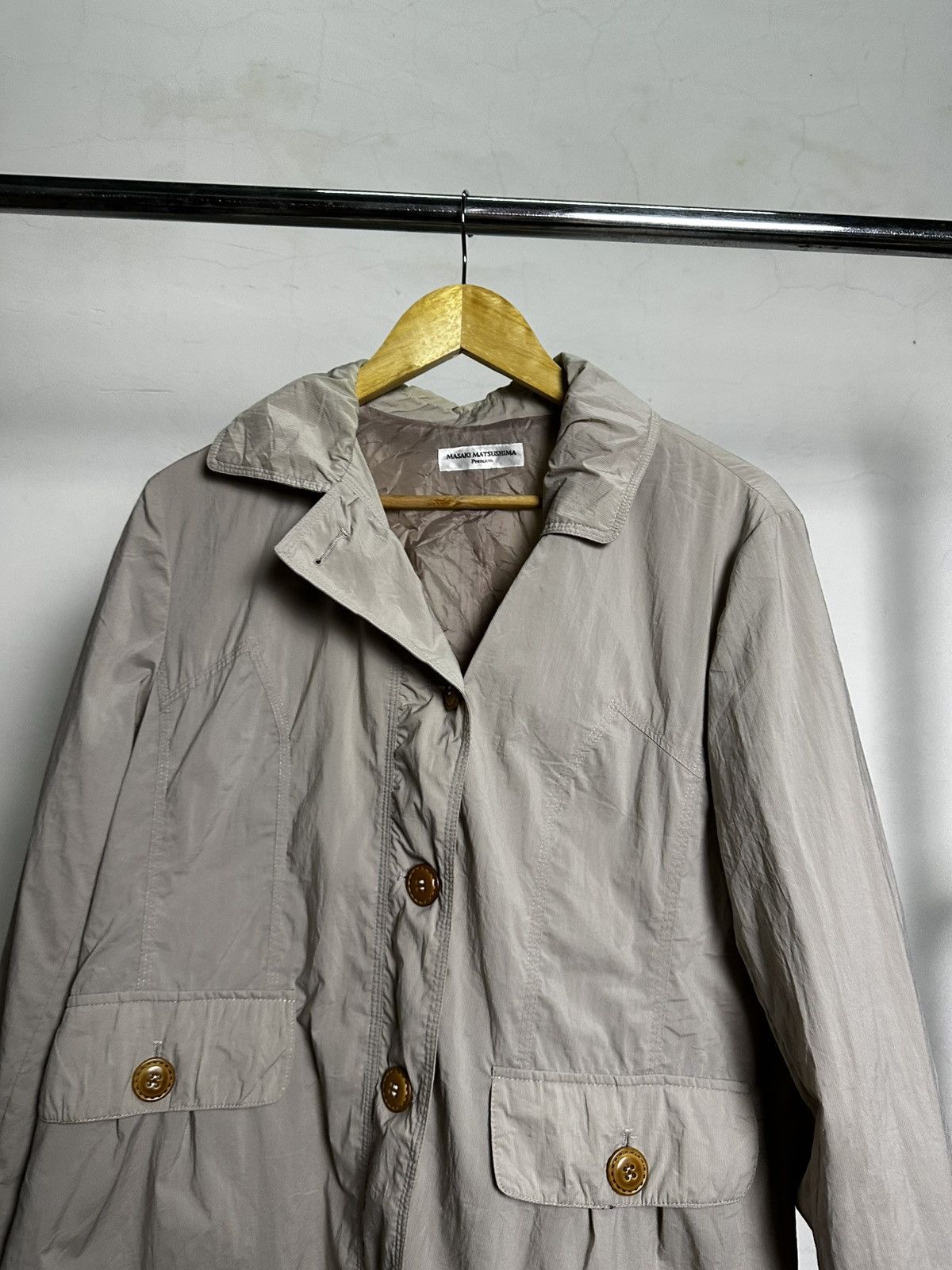 Masaki Matsushima Masaki Matsushima Premium Collection Trench Coat Size US M / EU 48-50 / 2 - 5 Thumbnail