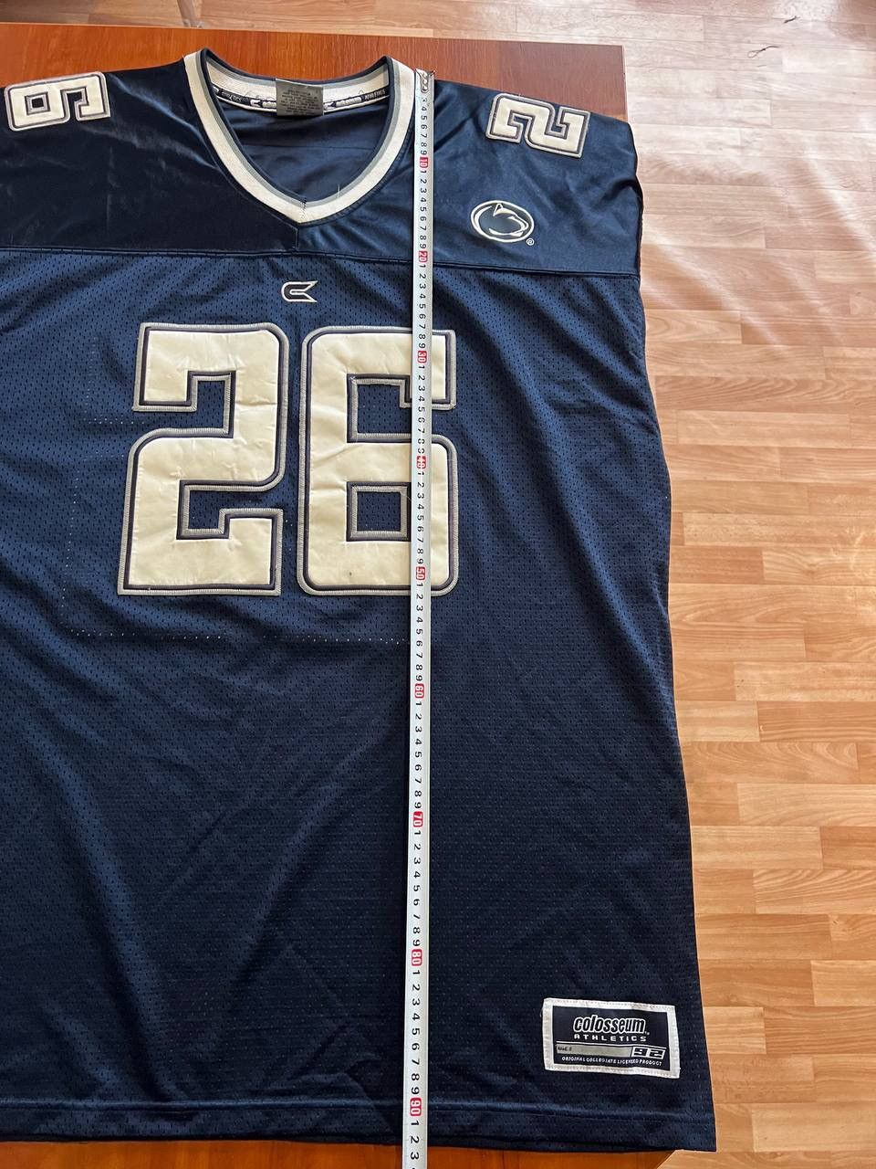 Vintage PENN STATE #26 COLOSSEUM NITTANY LIONS COLLEGE JERSEY SHIRT Size US XXL / EU 58 / 5 - 20 Thumbnail