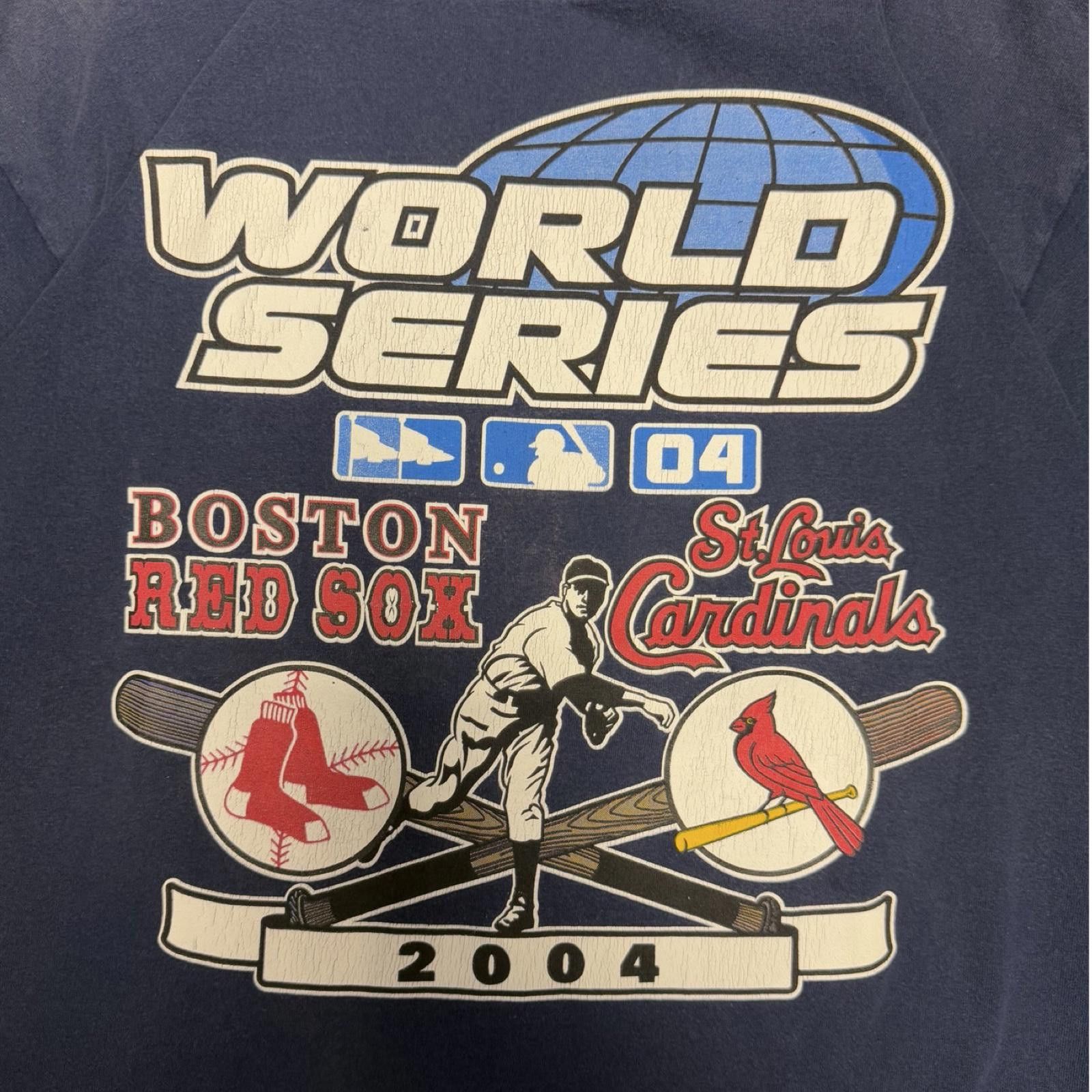 Fruit Of The Loom 2004 World Series Red Sox vs. Cardinals — XL — Size US XL / EU 56 / 4 - 3 Thumbnail