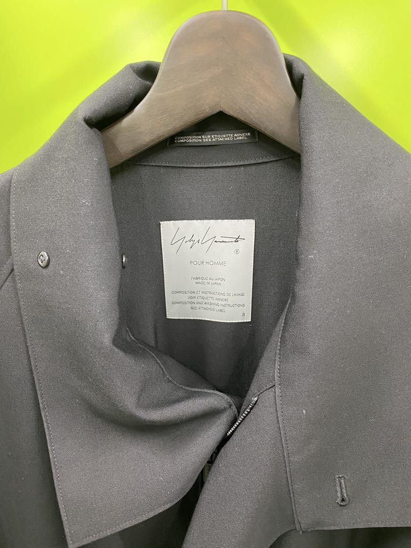 Yohji Yamamoto Yohji Yamamoto POUR HOMME Gabbana cross zipper coat Size US L / EU 52-54 / 3 - 3 Thumbnail