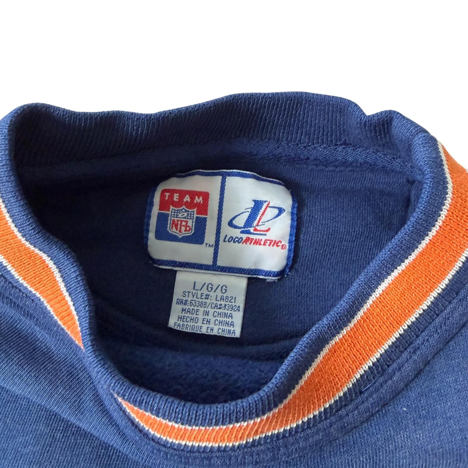 Other VTG Kids 90s Denver Broncos Embroidered Crewneck Sweatshirt Size US L / EU 52-54 / 3 - 4 Thumbnail