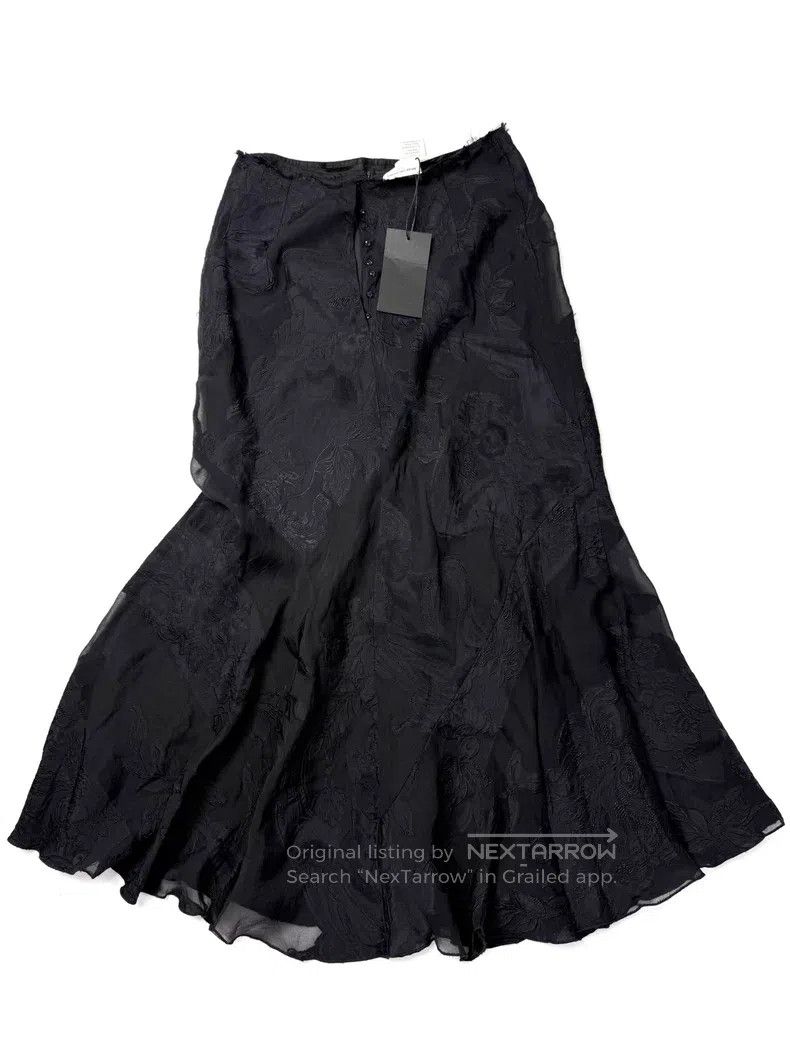 Dries Van Noten Dries Van Noten 3D jacquard fishtail skirt Size 24" / US 00 / IT 34 - 6 Thumbnail