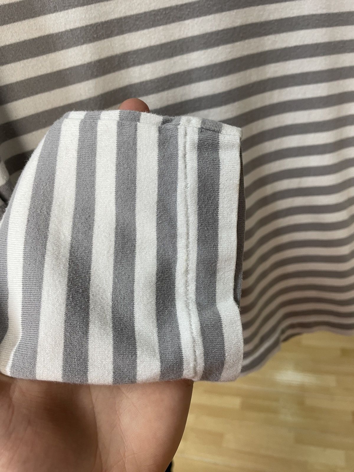 Comme des Garcons Vintage 00s Play Comme des Darcons Long sleeve Striped Tee Size S / US 4 / IT 40 - 5 Thumbnail