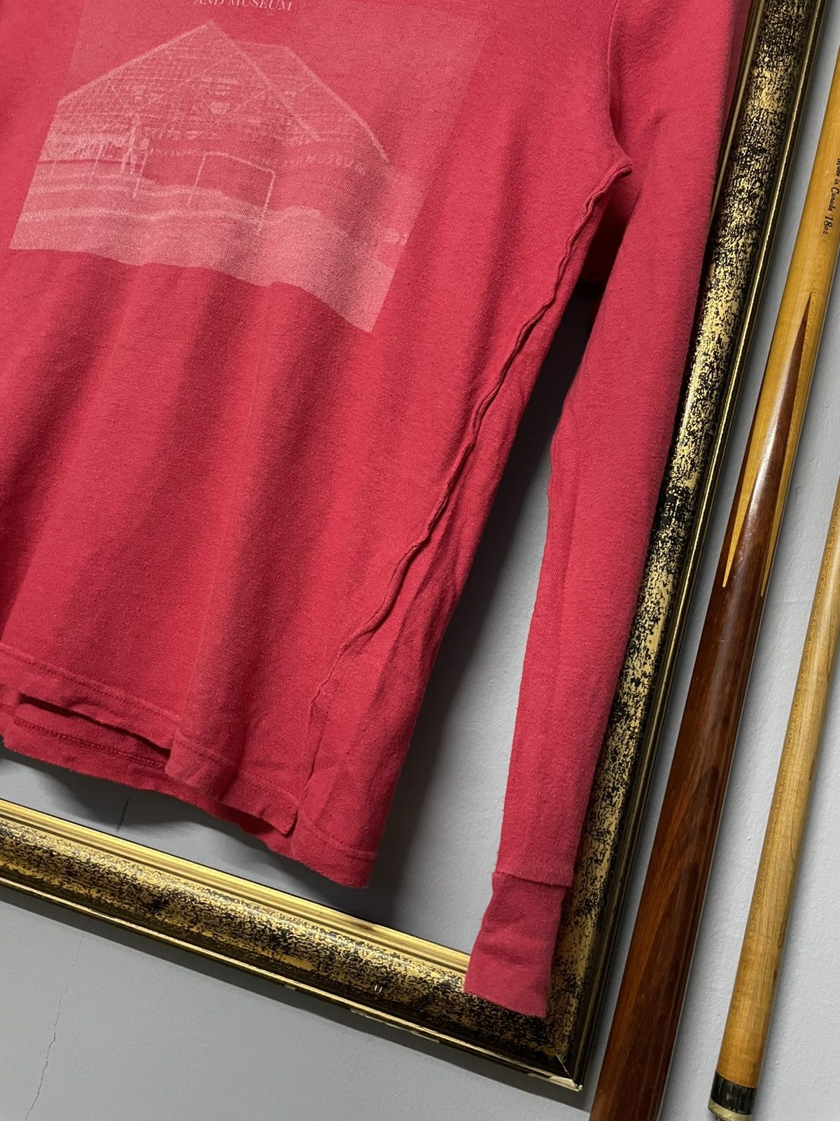 Japanese Brand Vintage 1990s Japan Phono By Parasitic Art Museum Longsleeve Size US M / EU 48-50 / 2 - 6 Thumbnail