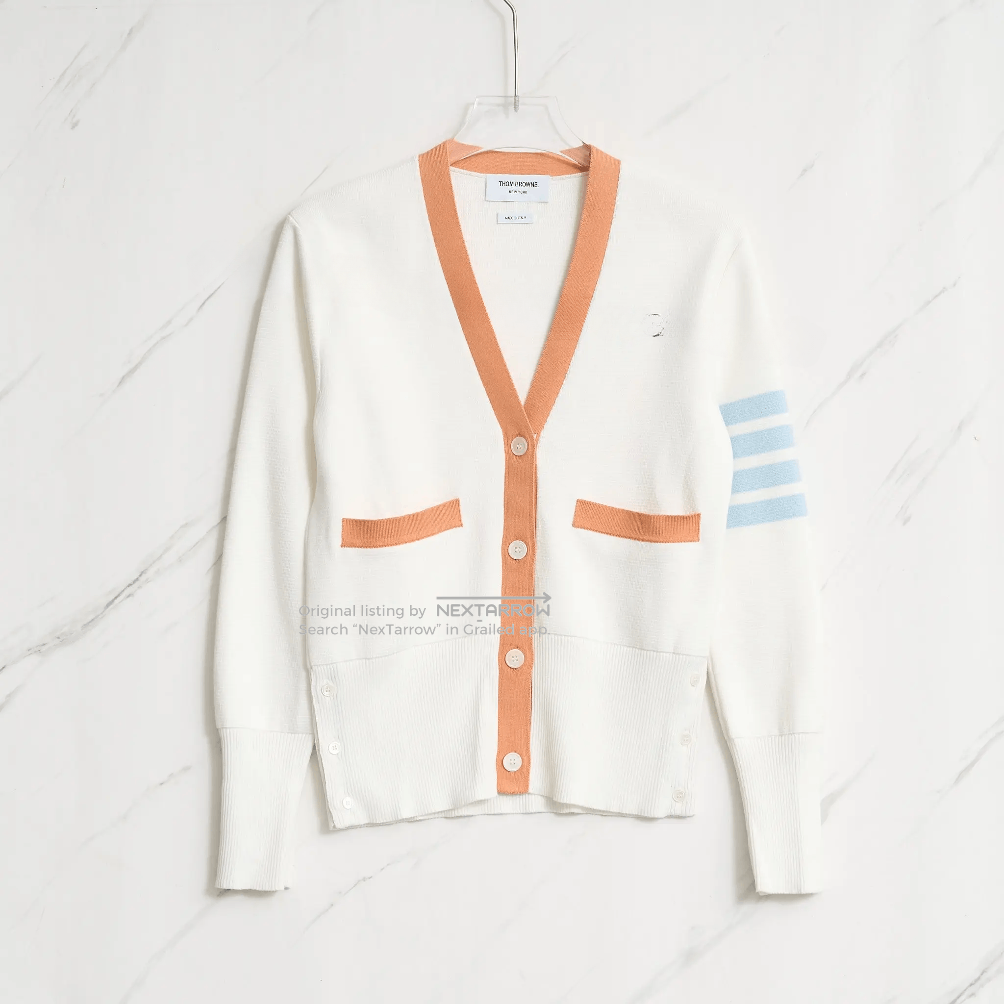 Thom Browne Thom Browne V-neck Knit Cardigan Size M / US 6-8 / IT 42-44 - 1 Thumbnail