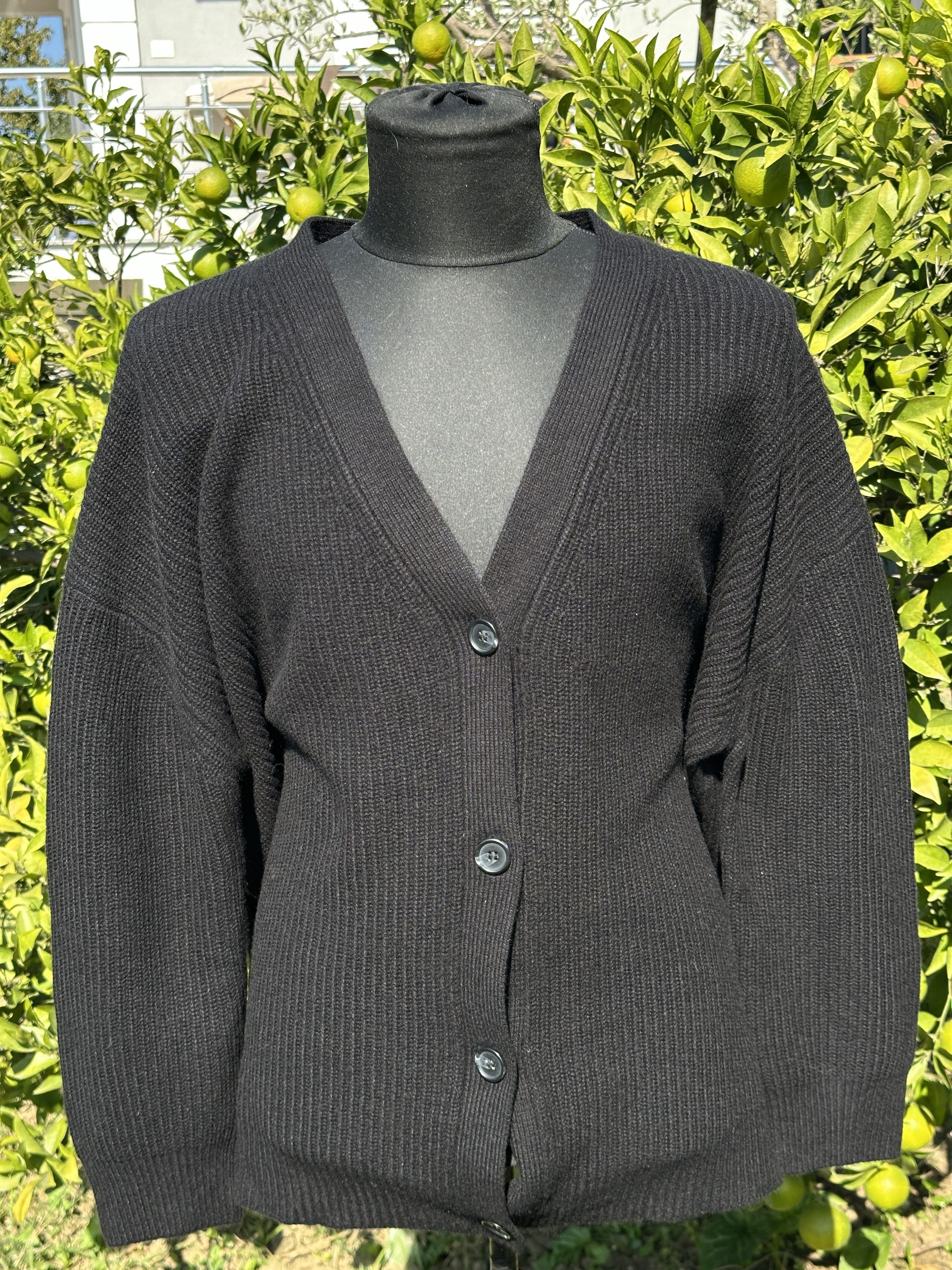 Other Jenni Kayne Knit Cardigan Pure Cashmere Black Size XL Size XL / US 12-14 / IT 48-50 - 4 Thumbnail