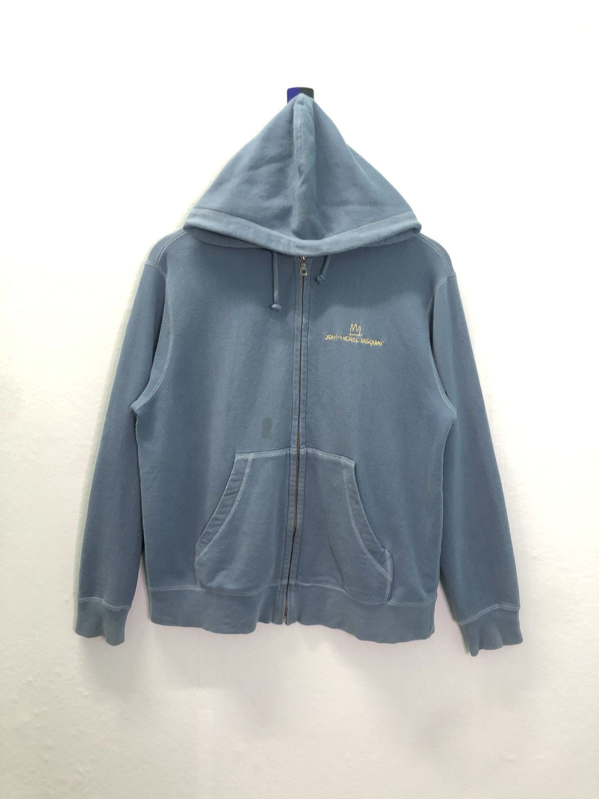 Jean-Michel Basquiat × Vintage Vintage Jean Michel Basquiat Hoodie Zip Up Size US M / EU 48-50 / 2 - 1 Thumbnail