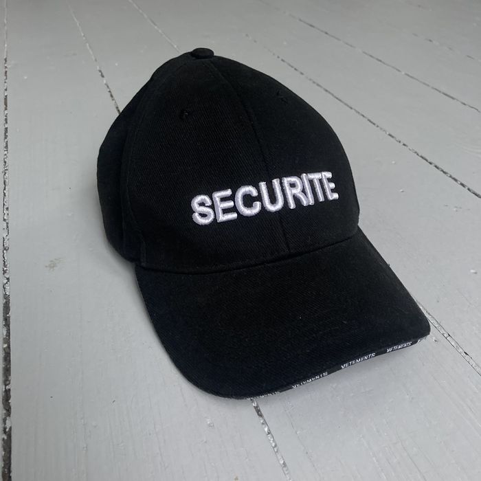 Vetements Vetements Securite Cap ss17 | Grailed