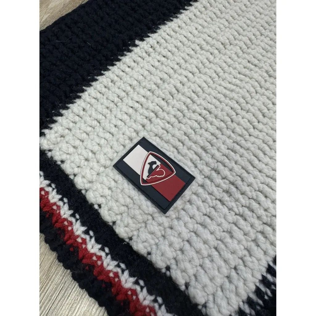 Vintage Rossgnol x Tommy Hilfiger wool scarf Measurements:150x32cm Size ONE SIZE - 3 Thumbnail