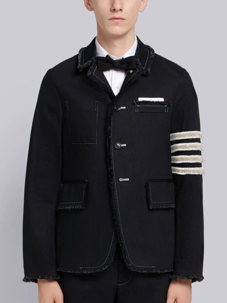 Thom Browne Thom Browne Black cowboy jacket Size US S / EU 44-46 / 1 - 9 Thumbnail