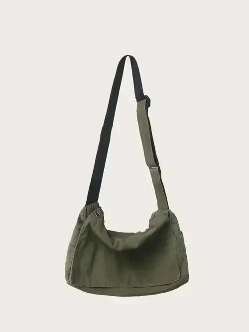 Vintage Minimalist Flap Messenger Bag Size ONE SIZE - 2 Thumbnail