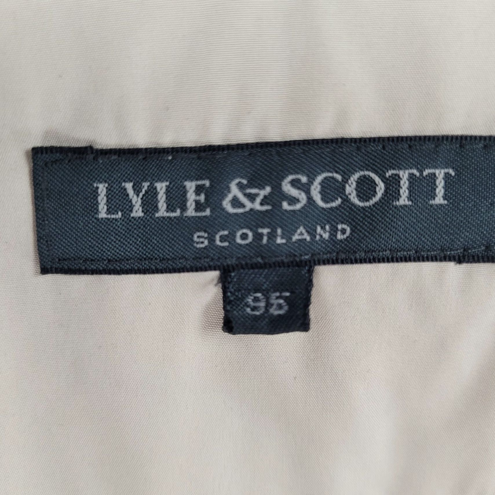 Lyle & Scott Lyle & Scott Jacket Small Beige Duck Down Insulated Quilted Full Zip Size S / US 4 / IT 40 - 3 Thumbnail