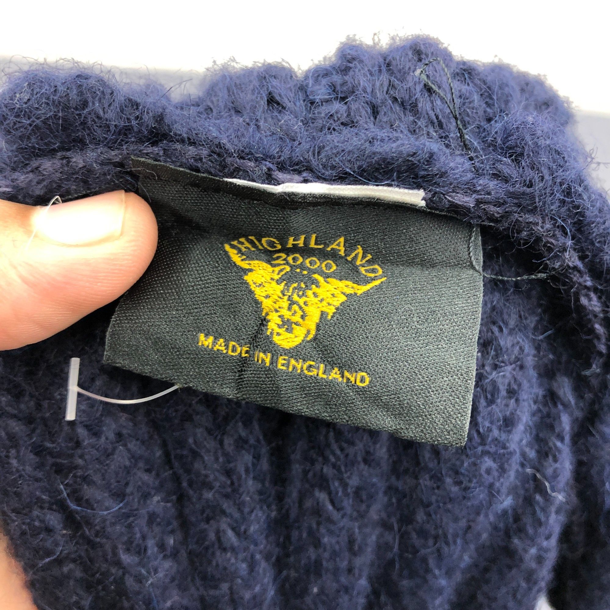 Highland 2000 Vintage Highland 2000 Infinity Scarf Ribbed Wool Scarves Size ONE SIZE - 5 Thumbnail