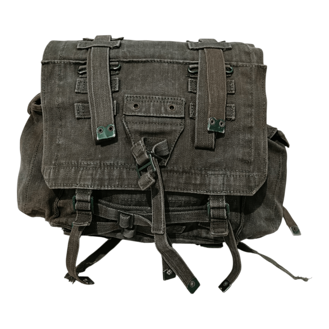 Vintage Vintage 60s British army green canvas packbag rucksack Size ONE SIZE - 1 Thumbnail